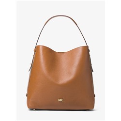 Griffin Large Leather Shoulder Bag