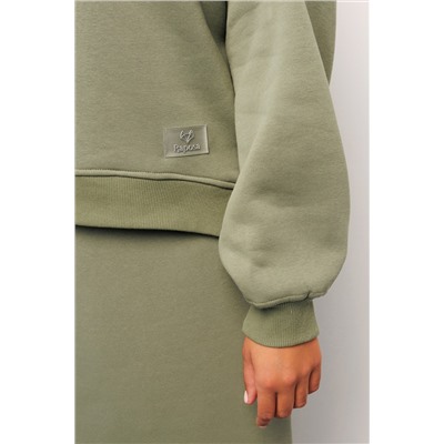 Свитшот худи оверсайз кофта с начесом 387KHK