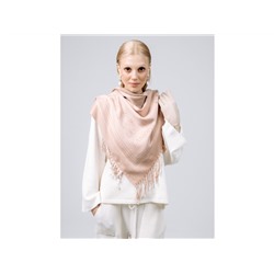 Платок Lanotti двухсторонний Сердце природы бежевый/№55