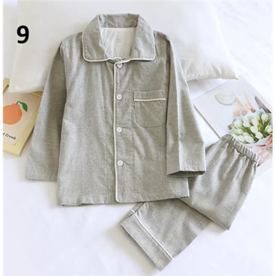 Хлопковая пижама для мальчиков и девочек