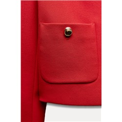 SHORT BLAZER WITH GOLDEN BUTTON DETAIL