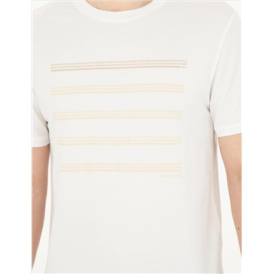 Ekru Slim Fit Tişört