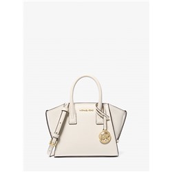 Michael Kors Outlet Avril Extra-Small Leather and Suede Satchel