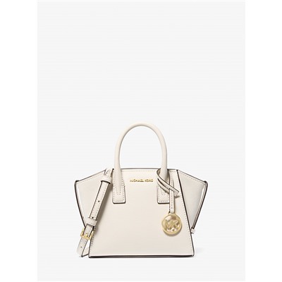 Michael Kors Outlet Avril Extra-Small Leather and Suede Satchel