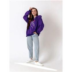 Толстовка худи с модным корейским жестом Я тебя люблю  Арт. 1025