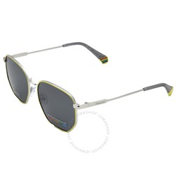 Polaroid  Polarized Grey Square Unisex Sunglasses