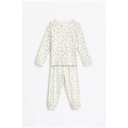 Pijama pointelle estampado