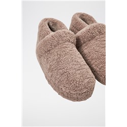 Zapatillas de casa forradas Camel