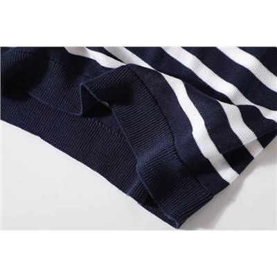 Лёгкий женский пуловер с короткими рукавами из смесового тенселя и шёлка ТОММИ ХИЛФИГЕ*Р