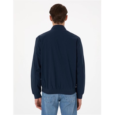 Lacivert Bomber Ceket