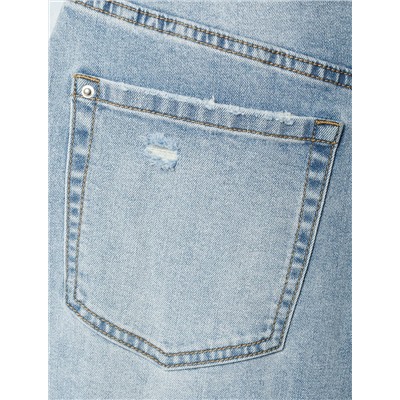 Юбка А-силуэта из эластичного денима