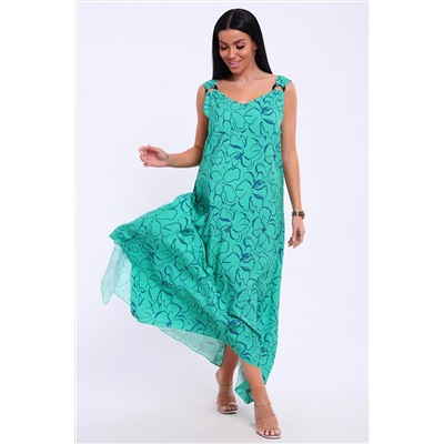 Сарафан летний больших размеров пляжный домашний 5739