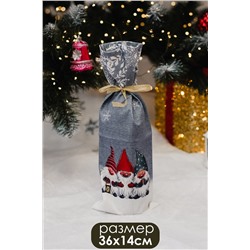 Украшение на бутылку набор 2 шт Гномы