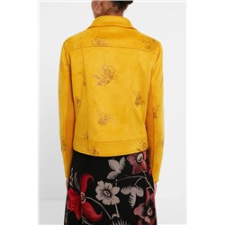 Chaqueta biker slim floral