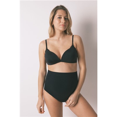 Sujetador "maternity" triangular relleno negro CHARMING