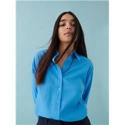 Рубашка из смеси льна