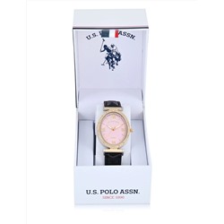 LADIES BLACK EMBOSSED STRAP WATCH