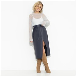 Юбка на запах, Пикантный шик (blue)