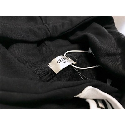 Толстовка худи с широкими лентами СЕЛИ*Н