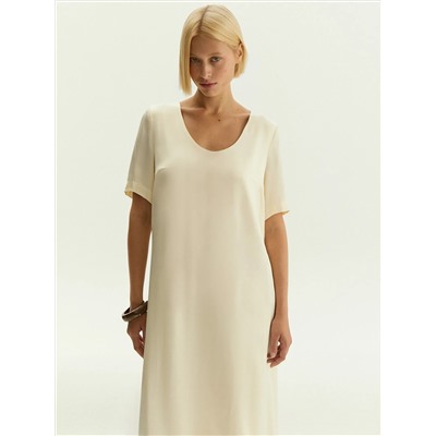 Платье миди из 100% вискозы, PL1742/assiet