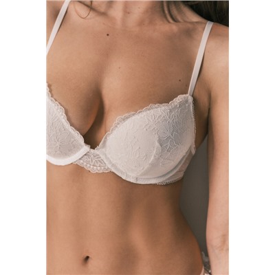 Sujetador push up GORGEOUS encaje blanco