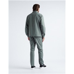 Reflector Technical Overshirt, Men, Dark Green