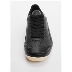 Deportivas piel cordones