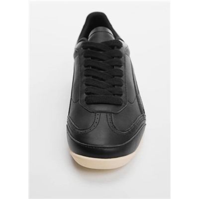 Deportivas piel cordones