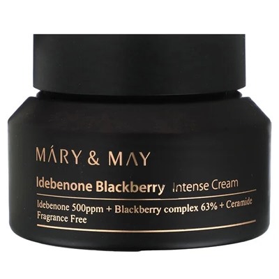 Mary & May, Idebenone Blackberry Intense Cream, 2.46 oz (70 g)