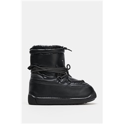 LAMINATED QUILTED ANKLE BOOTS - SKI COLLECTION