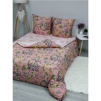 КПБ перкаль Гоа 100%хлопок 110 г/м2, Текстильная коллекция книжка