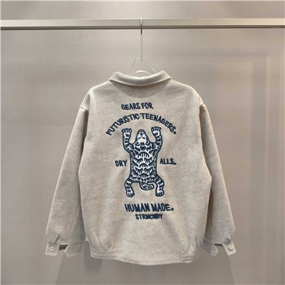 Твидовая куртка-рубашка   Huma*n Mad*e