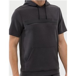 Antrasit Kısa Kollu Sweatshirt