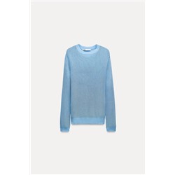 MESH KNIT SWEATER
