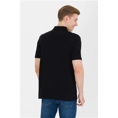 Erkek Siyah Polo Yaka Tişört