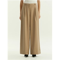 Брюки широкого кроя с добавлением шерсти, D460/ant