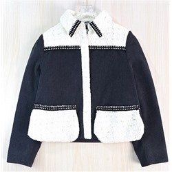 Женская зимняя вельветовая куртка