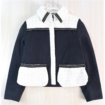 Женская зимняя вельветовая куртка