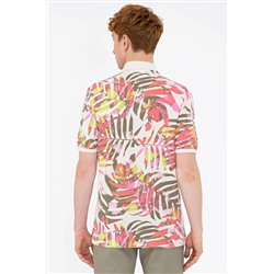 Erkek Turuncu Polo Yaka Tişört