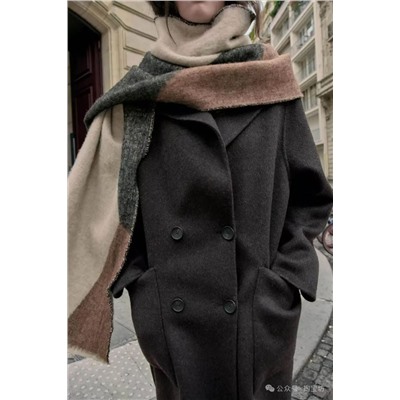 Теплый мягкий приятный к телу женский шарф  ZAR*A