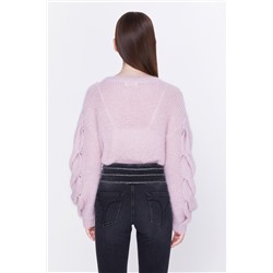 Jersey de lana y mohair Rosa