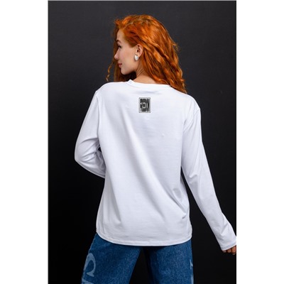 8513/1 Футболка с длинным рукавом женская