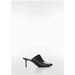 Zapato piel destalonado