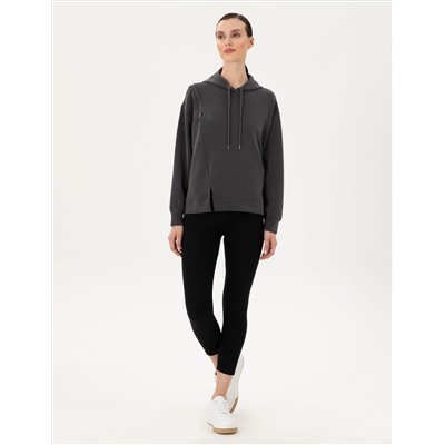 Siyah Slim Fit Tayt