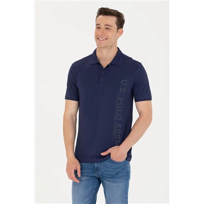 Erkek Lacivert Polo Yaka Tişört