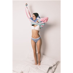 Pack 3 bragas clásicas algodón verde azul blanco