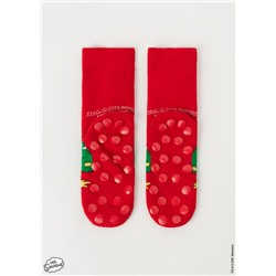 Anti-Rutsch Socken The Simpsons Weihnachten Family für Herren