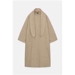 TRENCH OVERSIZE PAÑUELO ZW COLLECTION LIMITED EDITION