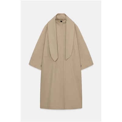 TRENCH OVERSIZE PAÑUELO ZW COLLECTION LIMITED EDITION