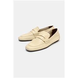 LEATHER PENNY LOAFERS